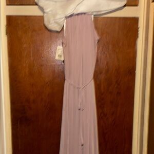 Lavender Sleeveless Maxi Dress